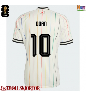 Japan Ritsu Doan #10 Bortatröja VM 2026 Kortärmad